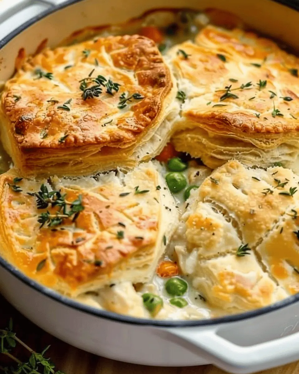 Biscuit Chicken Pot Pie: A Cozy, Comforting Family Favorite