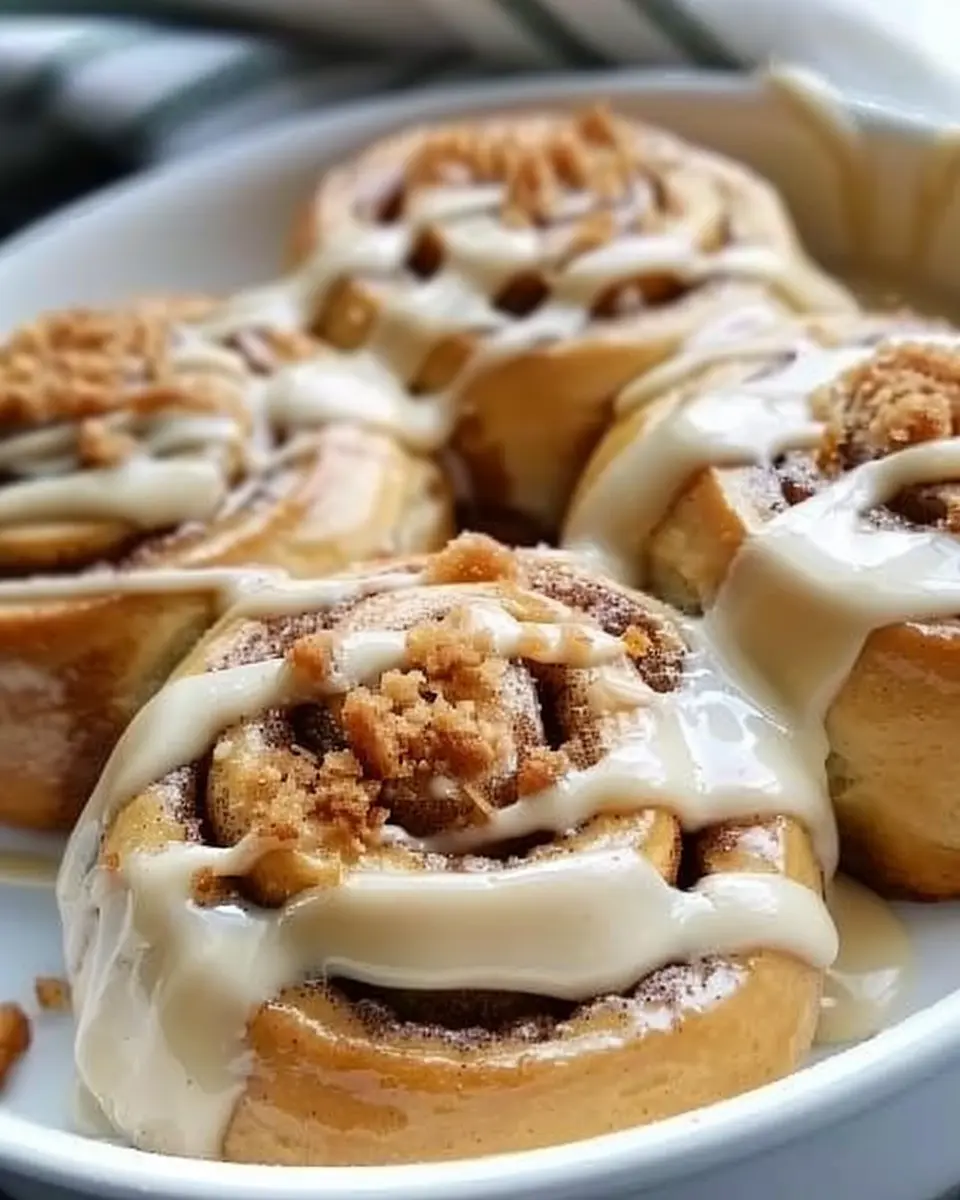 Biscoff Cookie Butter Cinnamon Rolls: Indulgent Fresh-Baked Bliss
