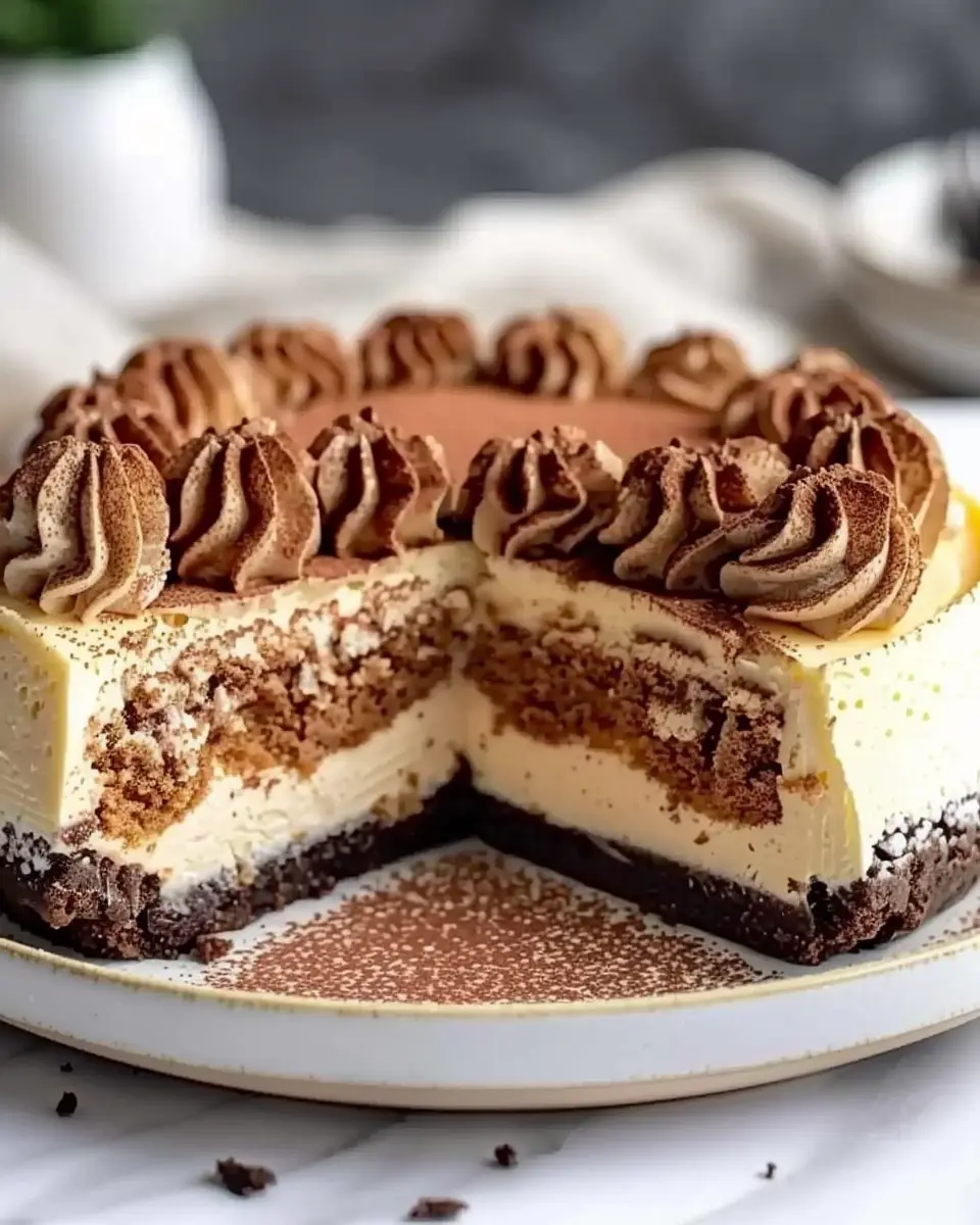 Decadent Baked Tiramisu Cheesecake: An Indulgent Twist on a Classic