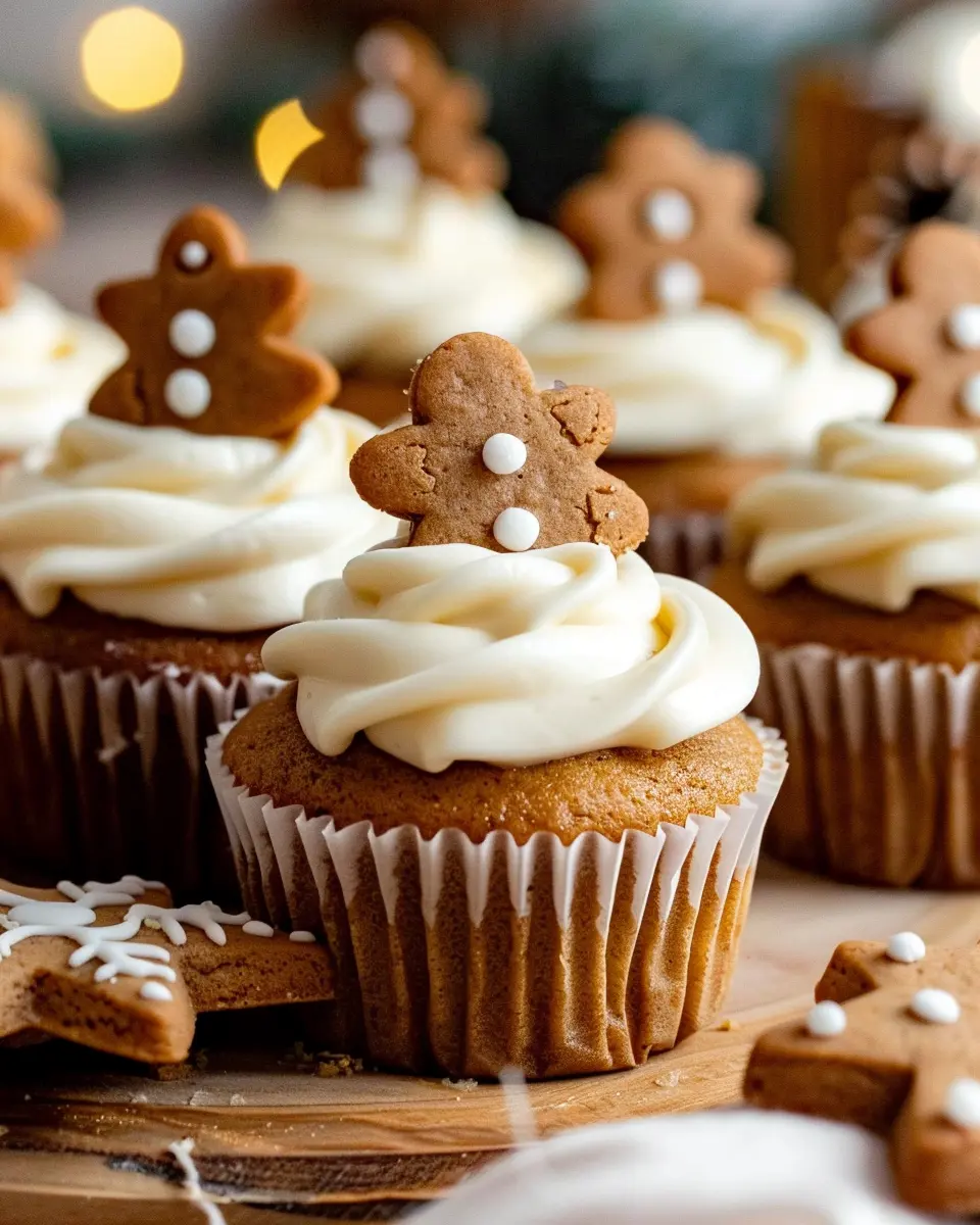 Gingerbread Cupcakes: Easy Holiday Treats to Delight Everyone
