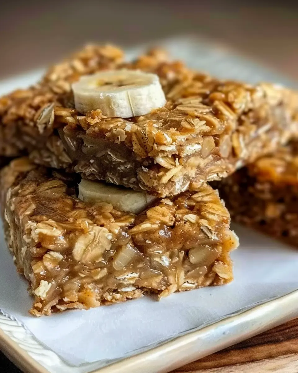 Banana Oatmeal Bars: Easy, Healthy Treats for Any Time of Day