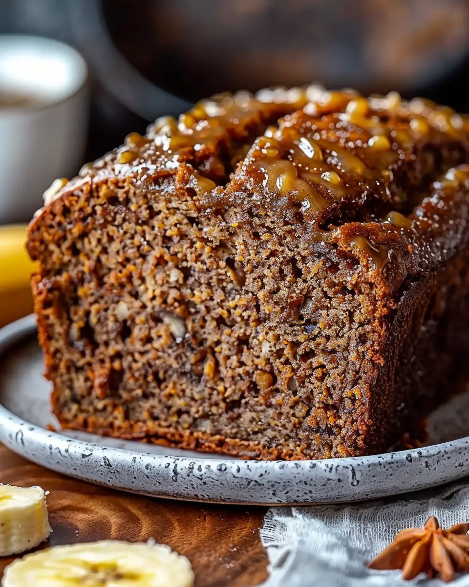 Irresistibly Moist Gingerbread Banana Bread for Indulgent Mornings