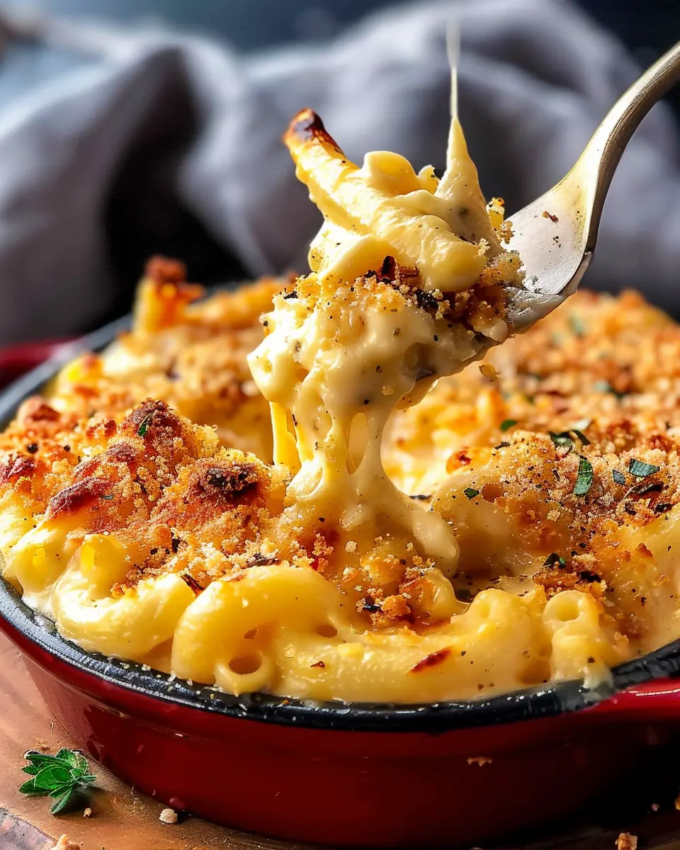 Poblano Smoked Gouda Mac: Indulgent Comfort Food with Turkey Bacon