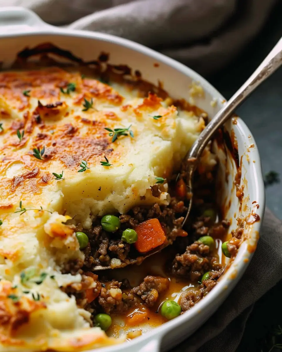 Easy Rustic Shepherd’s Pie with Turkey Bacon: A Cozy Comfort Dish