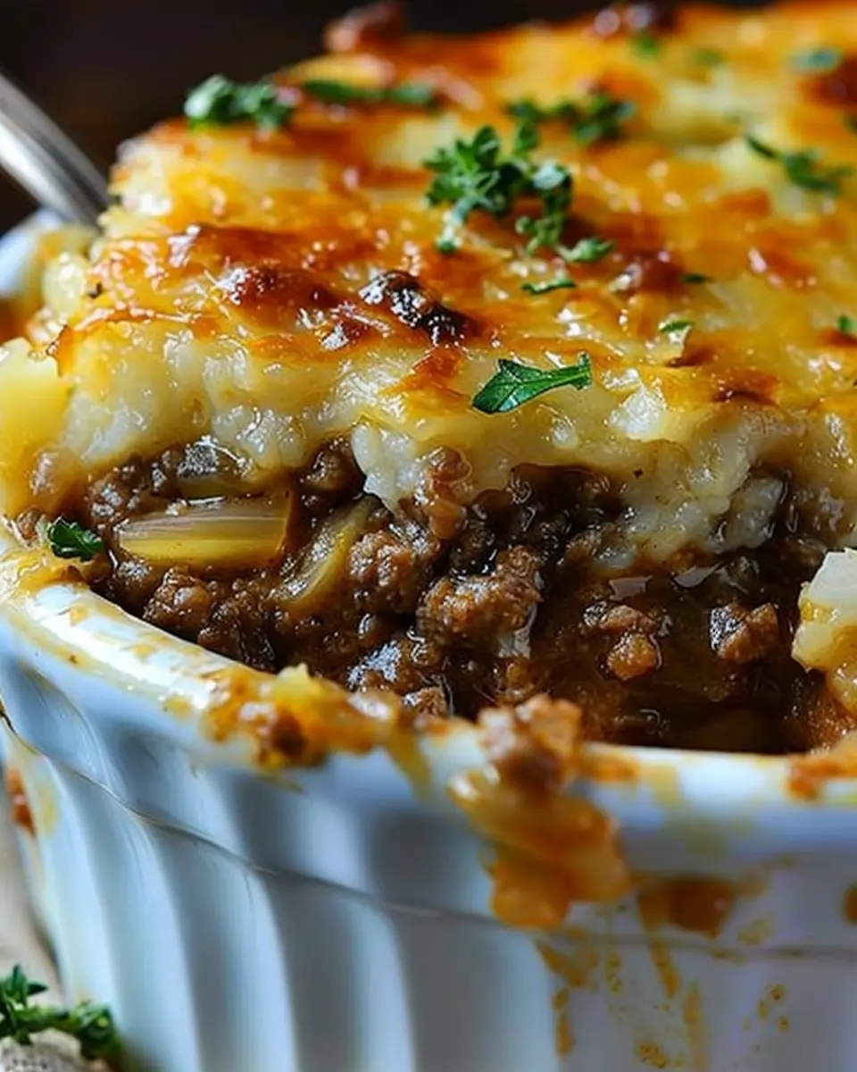 French Onion Ground Beef Skillet: Easy Comfort Food Delight