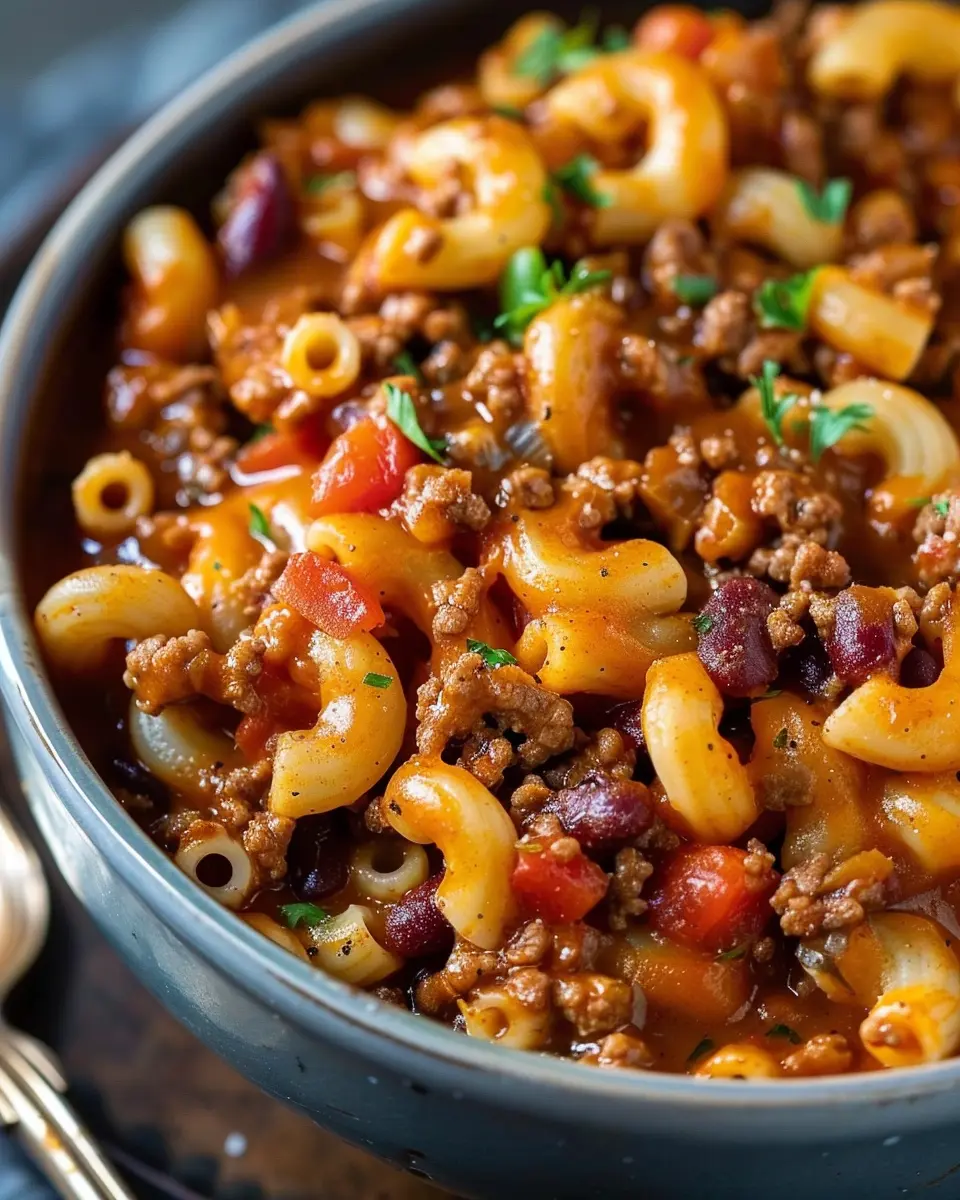 Easy Chili Mac with Turkey Bacon: A Comforting Weeknight Dish