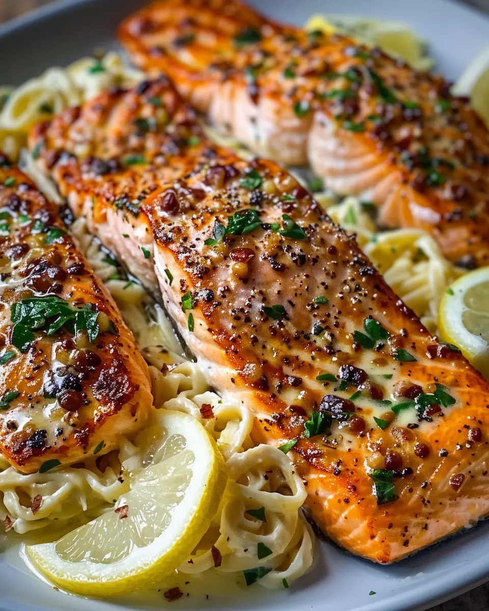 Garlic Parmesan Lemon Salmon: Easy Recipe for Fresh Flavors