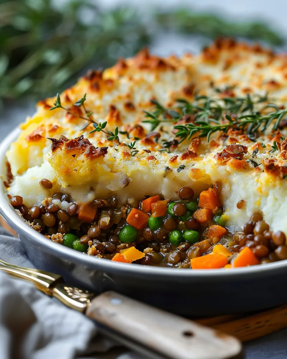 Fall Lentil Shepherd’s Pie: A Cozy, Heartwarming Delight