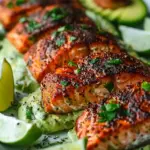 Cajun Salmon Avocado Lime