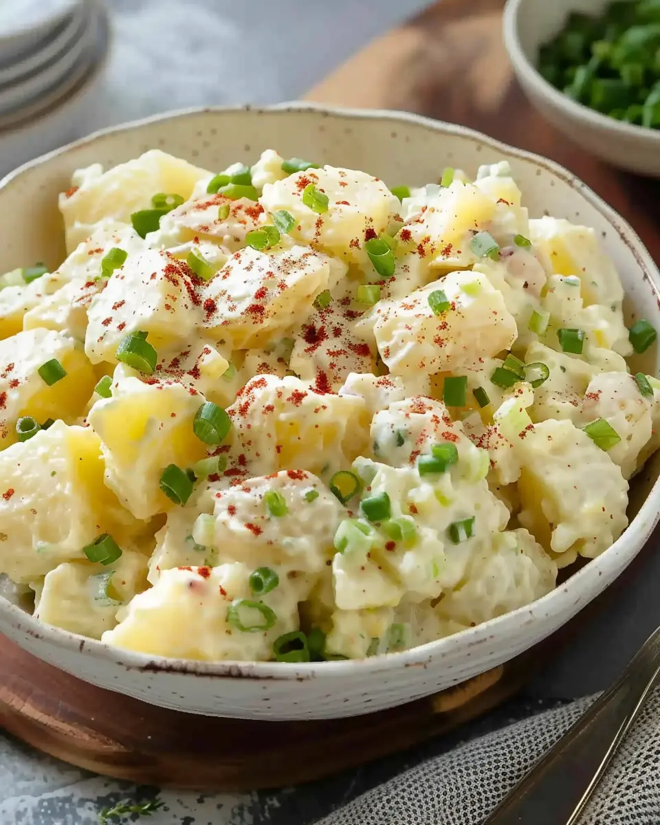 Potato Salad Recipe: The Best Creamy Delight with Turkey Bacon