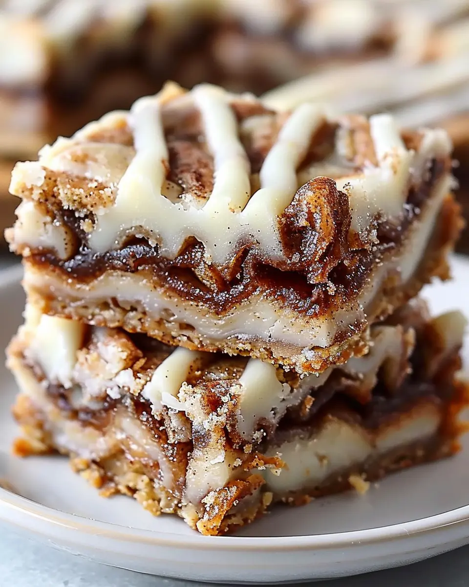 Cinnamon Roll Bliss Bars: Indulgent Treat for Home Cooks