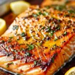 Texas Roadhouse Style Baked Salmon