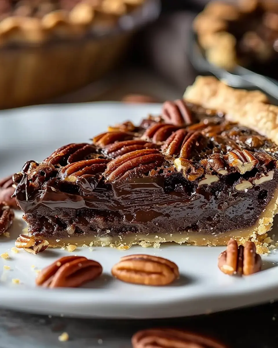 Texas Chocolate Pecan Pie: Indulgent Bliss for Your Dessert Table