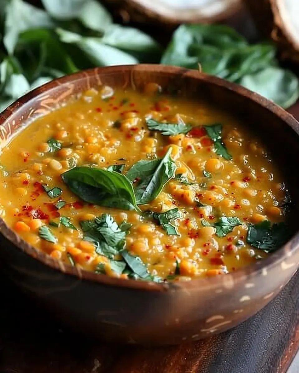 Thai Coconut Red Lentil Soup: A Cozy and Easy Comfort Recipe