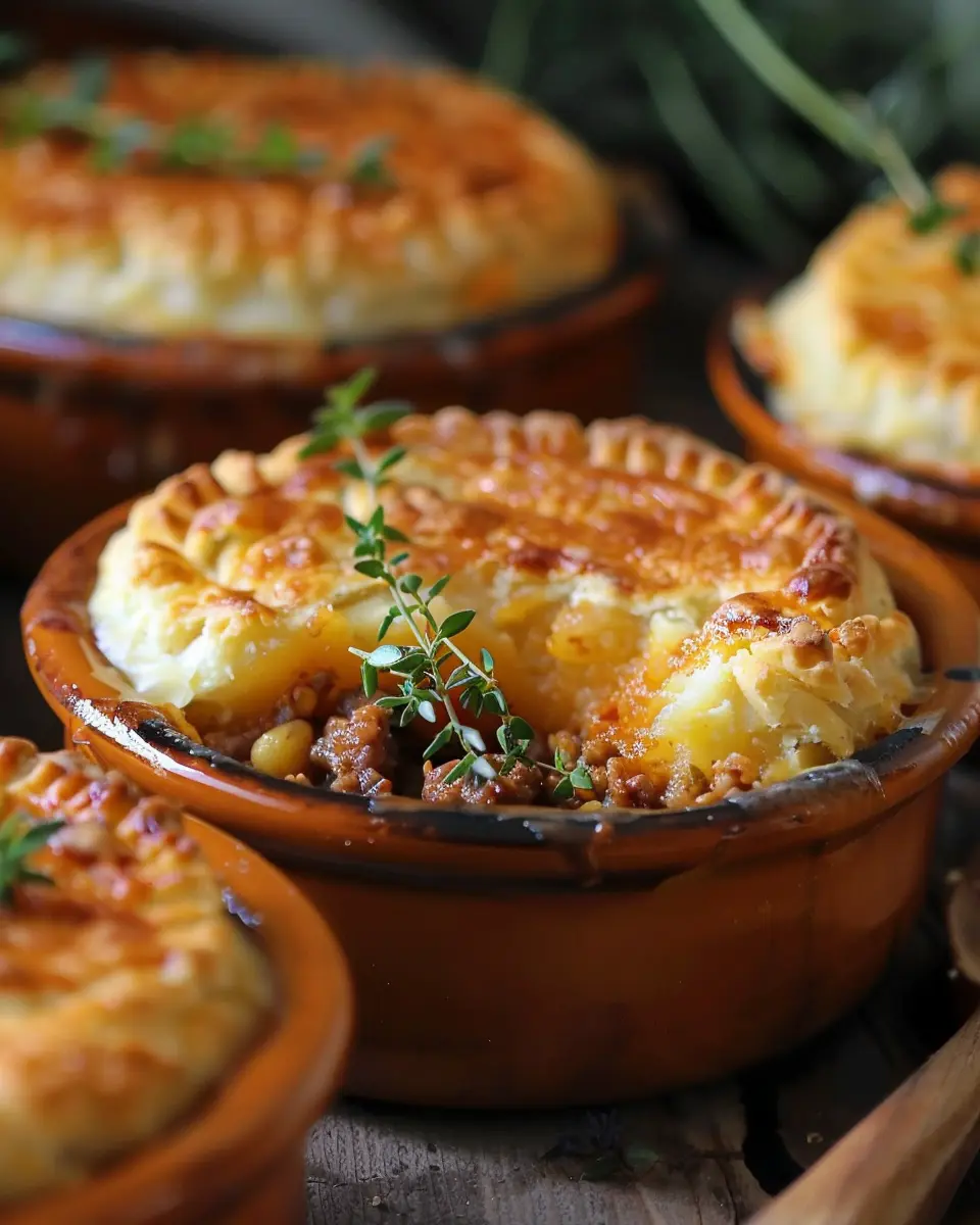 Easy Mini Shepherds Pies with Turkey Bacon for Cozy Comfort