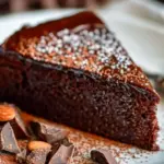 Chocolate Almond Yogurt Cake