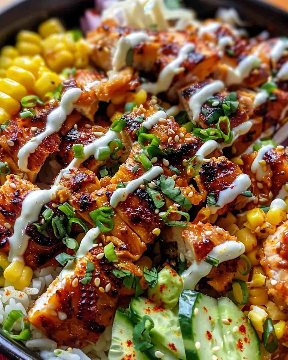 Tasty Street Corn Chicken Bowl: Easy Comfort Food Delight