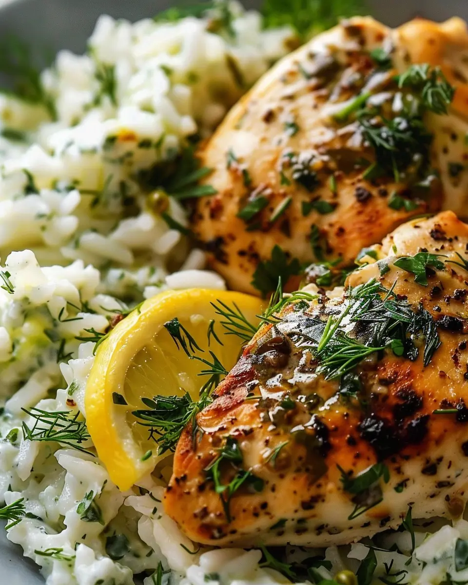 Dump-and-Bake Chicken Tzatziki Rice: Easy Family Comfort Meal
