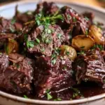 Slow Cooker Garlic Butter Beef