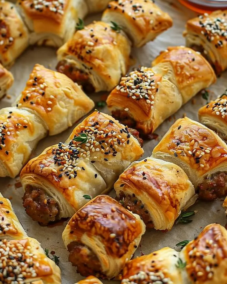 Sausage Rolls: Easy Beef and Turkey Bacon Delight at Home