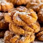 Tasty Churro Crinkle Cookies