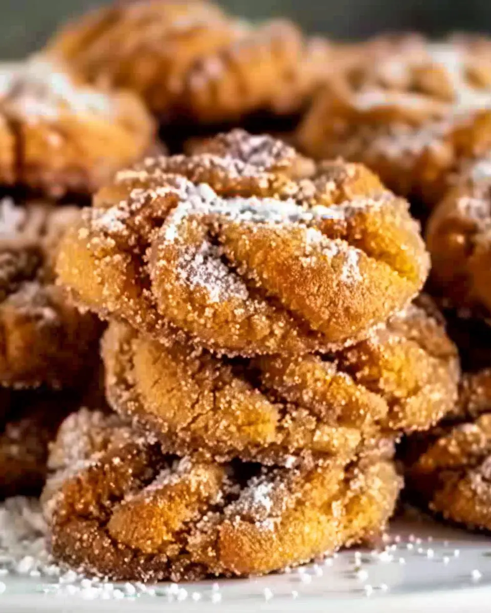 Tasty Churro Crinkle Cookies: Indulgent Treat with a Twist