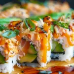 Spicy Salmon Sushi Bake Recipe