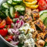 Greek Chicken Bowls