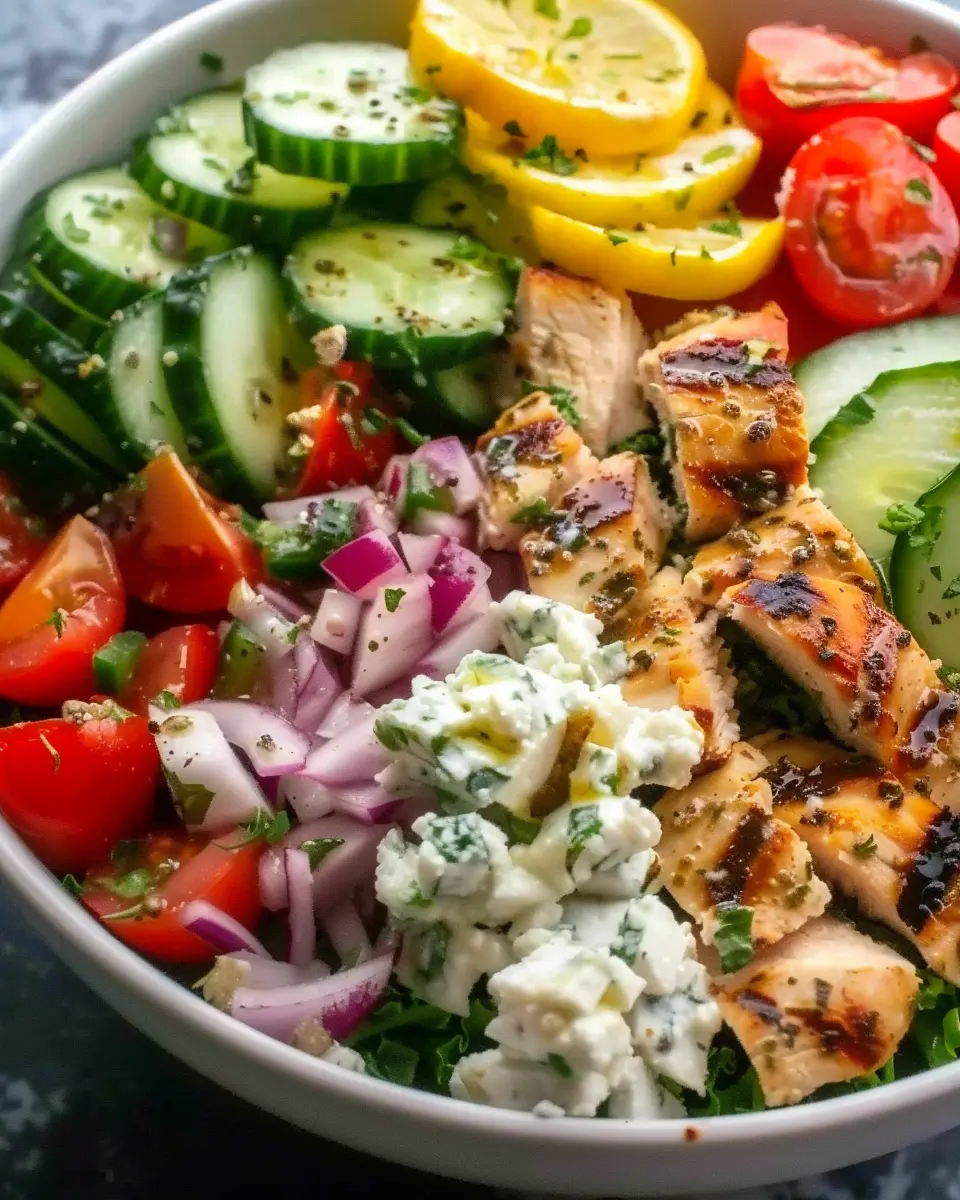 Greek Chicken Bowls: Easy &amp; Flavorful Meals for Your Family