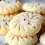 Whipped Shortbread Cookies