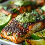 Cajun Salmon Avocado Lime