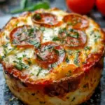 Cottage Cheese Pizza Bowl