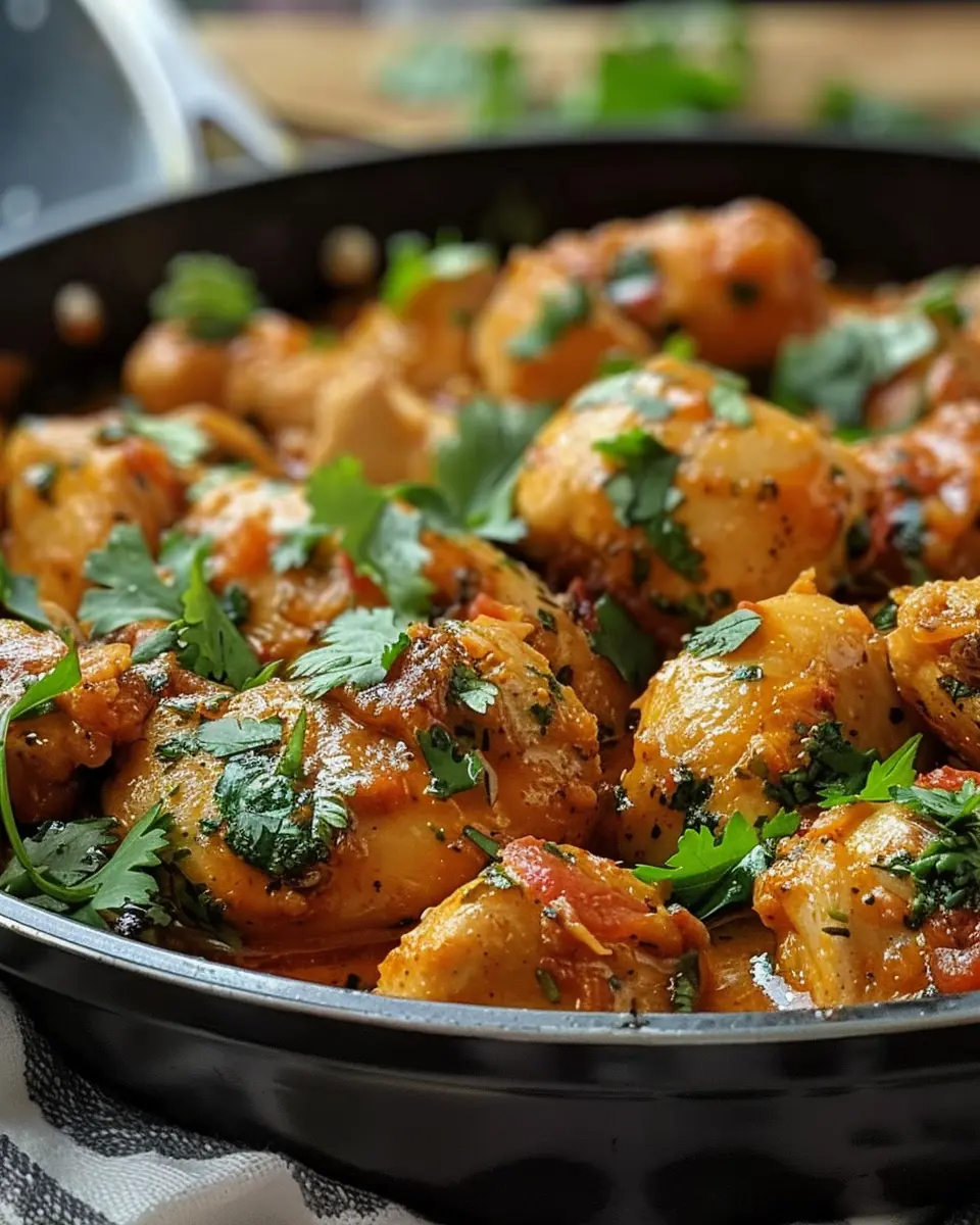 Spicy Brazilian Coconut Chicken: Easy Recipe for Flavor Lovers