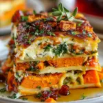 Layered Sweet Potato Butternut Squash Carrot Lasagna Recipe