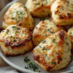 Savory Garlic Parmesan Scones