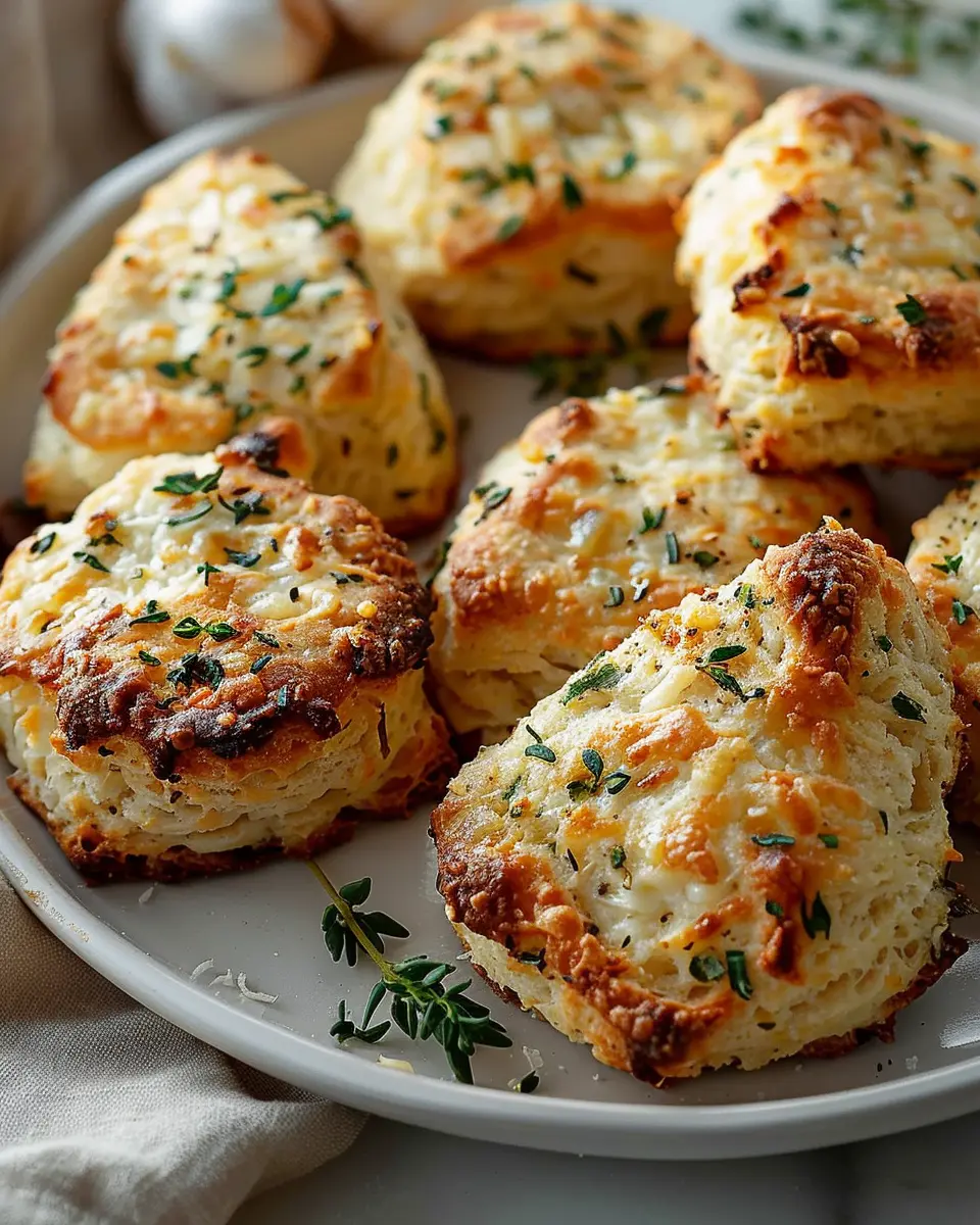 Savory Garlic Parmesan Scones: The Best Treat for Cozy Evenings