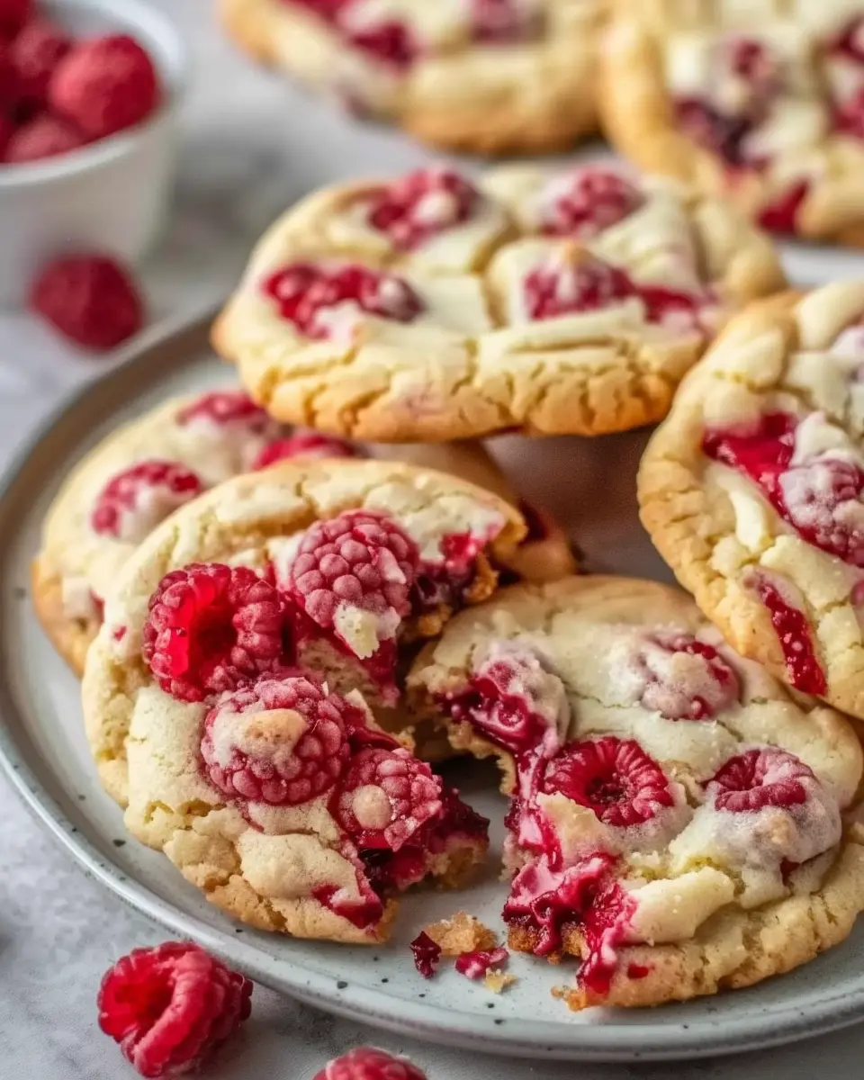 Copycat Raspberry Cheesecake Cookies – Easy Homemade Delight