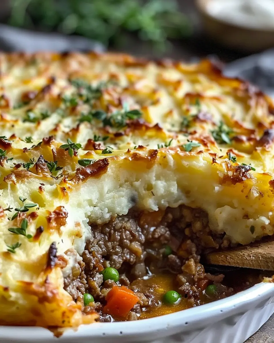 Cozy Shepherds Pie Recipe with Turkey Bacon for Comforting Flavor
