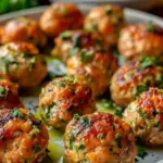 Baked Salmon Meatballs