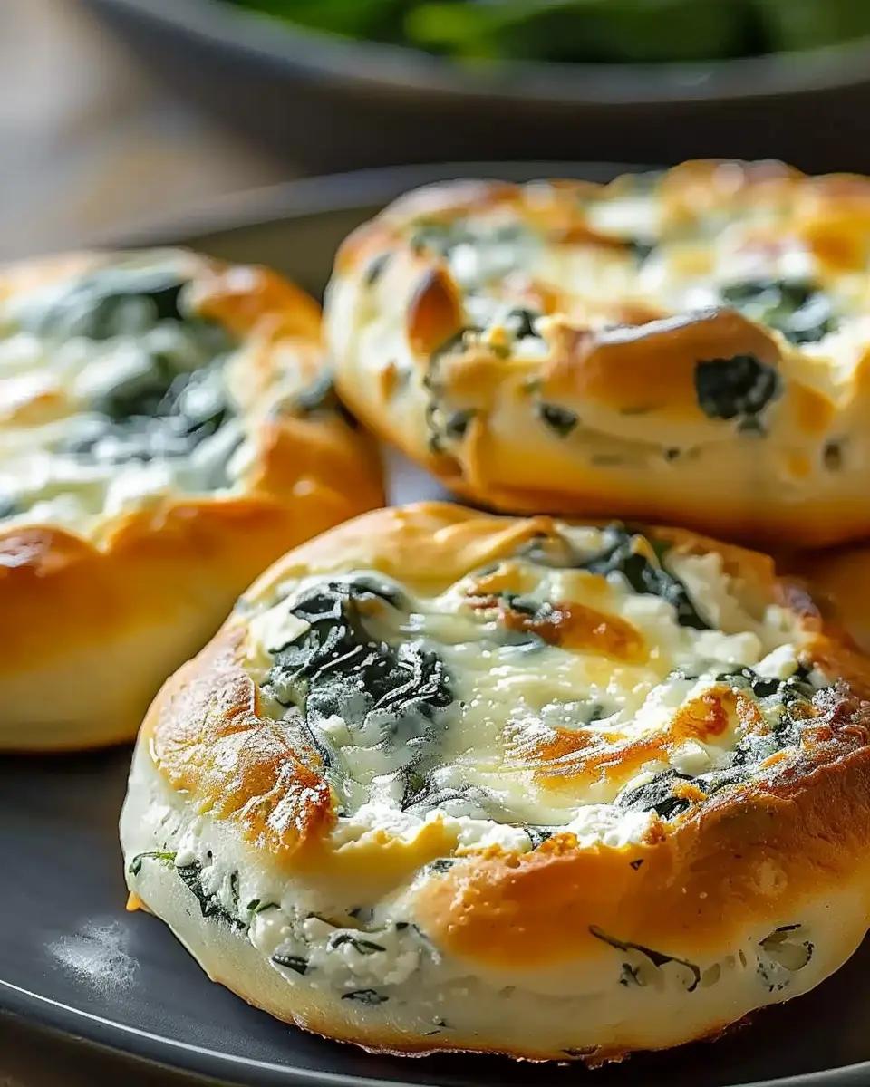 Irresistibly Easy Spinach Cottage Cheese Flagels for a Wholesome Twist