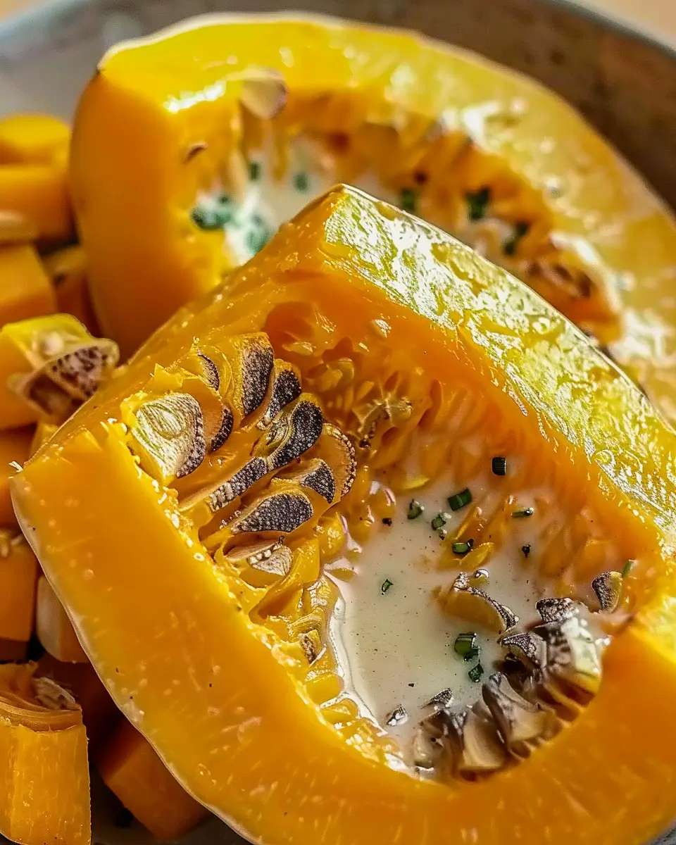 Butternut Squash Bliss: Easy Turkey Bacon Stuffed Delight