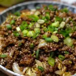 Low-Carb Mongolian Ground Beef