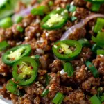 Spicy Korean Ground Beef
