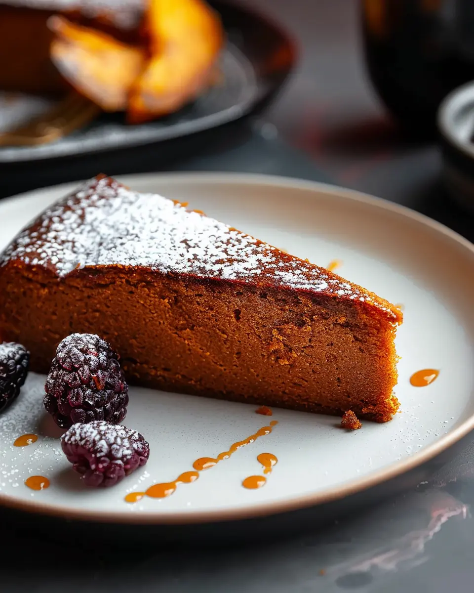 Flourless Sweet Potato Ginger Cake: The Best Guilt-Free Dessert