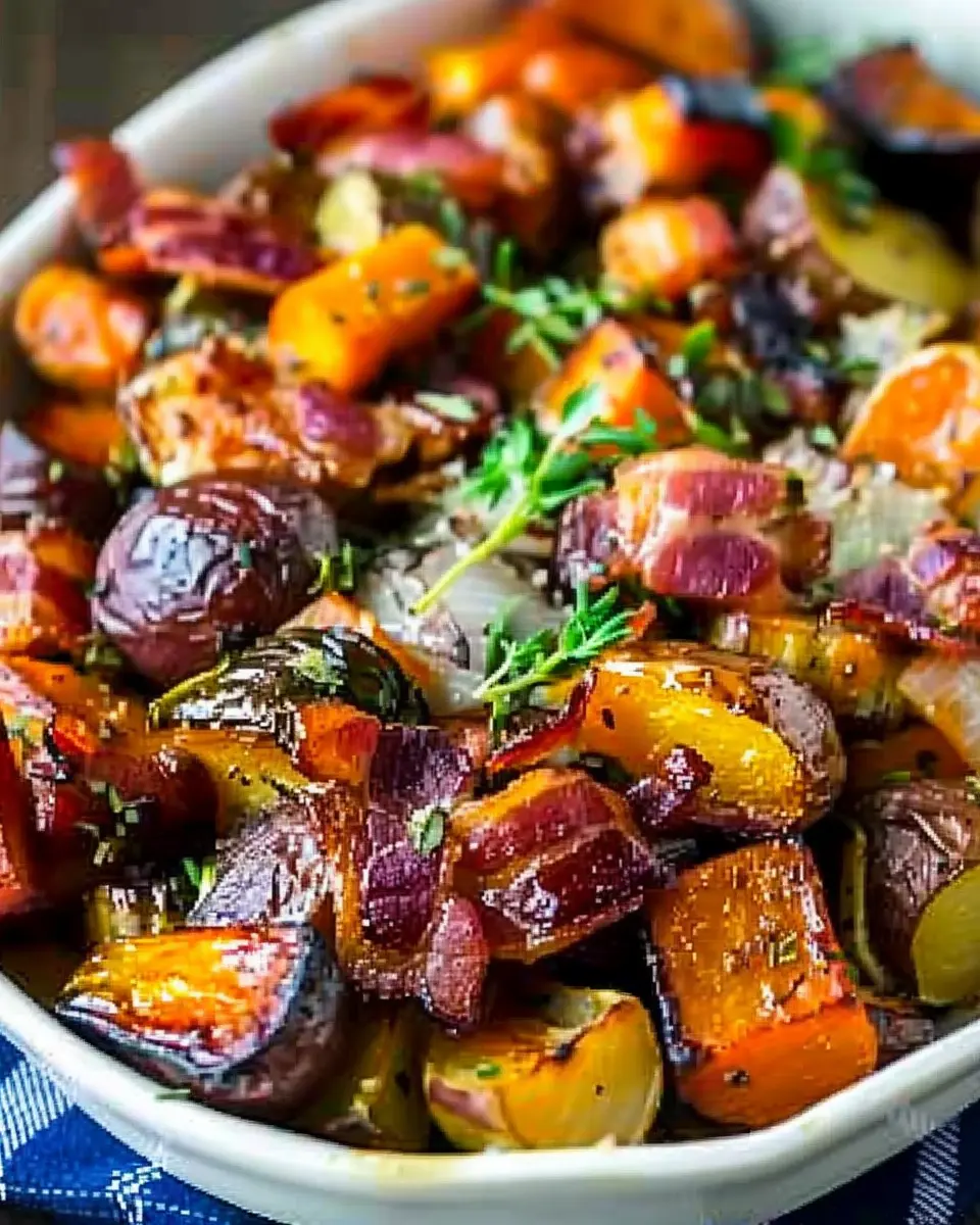 Maple Butternut Brussels Turkey Bacon: Easy Comfort Food Delight