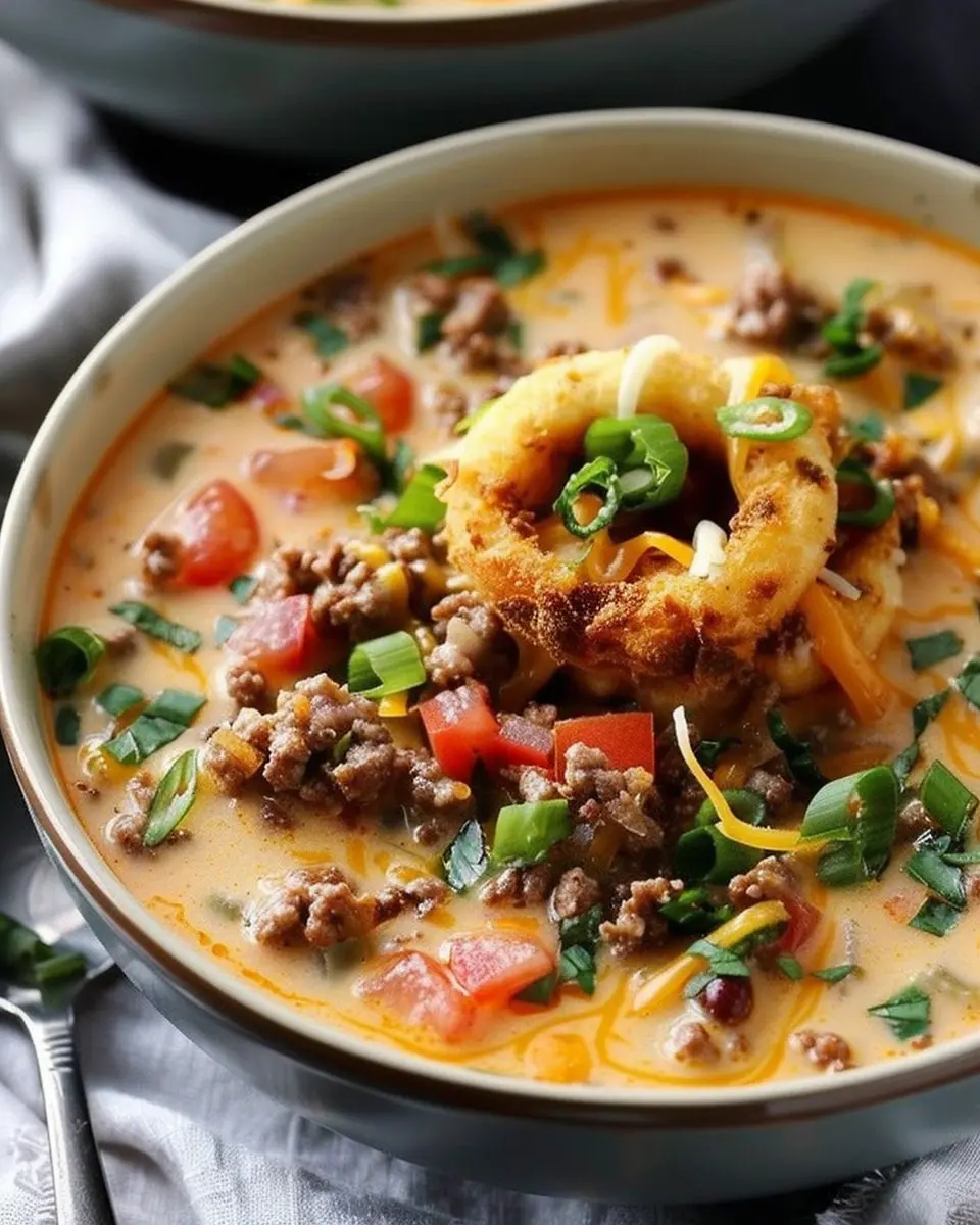 Easy Cheeseburger Soup: A Comforting and Indulgent Family Favorite