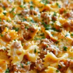 Cajun Cream Cheese Alfredo Bowties