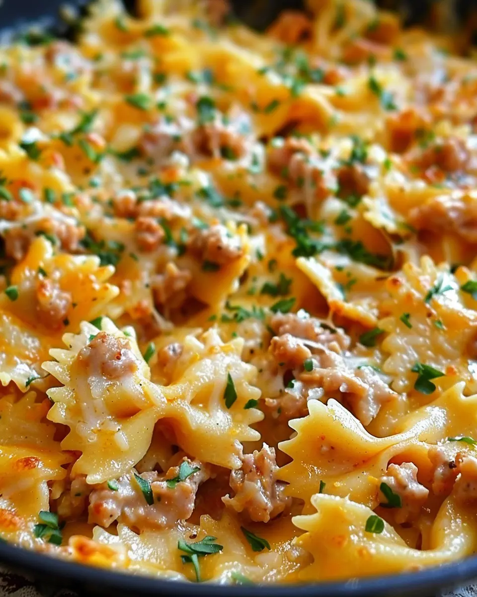 Cajun Cream Cheese Alfredo Bowties: An Indulgent Twist on Pasta