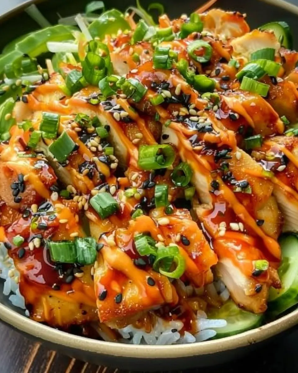 Bang Bang Chicken Bowl: A Healthy and Indulgent Twist