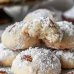 Buttery Pecan Snowball Cookies